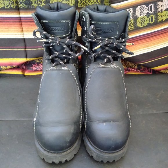 DAKOTA Work Boots 8514 Steel Toe & Plate 8" Metaguard Waterproof 6.5 US Men's - Picture 5 of 6